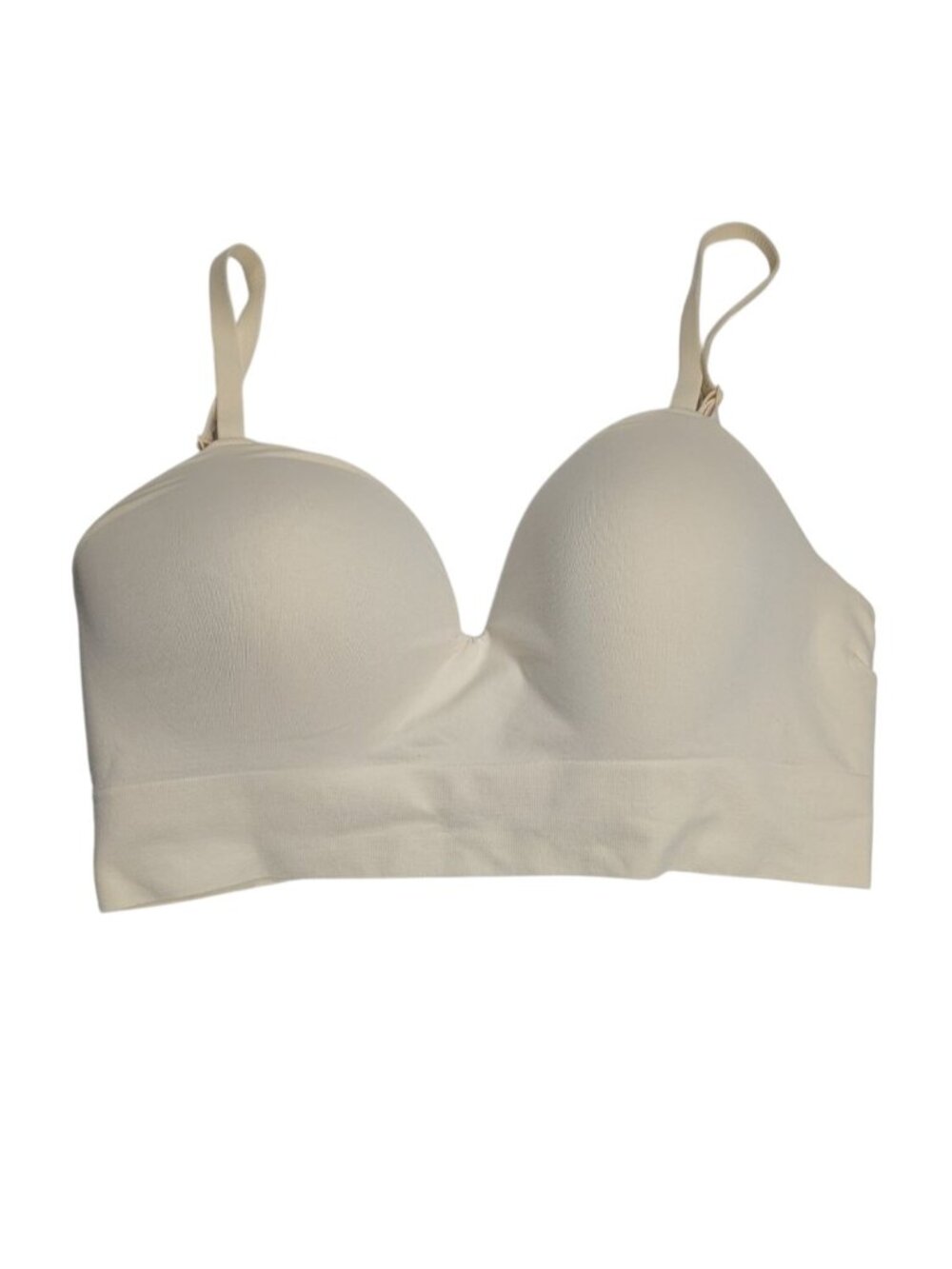 Truekind Supportive Comfort Wireless Shaping Bra Beige XL NWOT